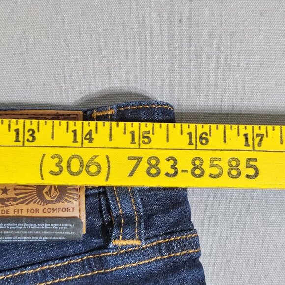 Volcom Vorta jeans men's size 30 Atlantic blue colour Slim Straight - Picture 10 of 13